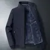 Chaqueta de forro polar para papá 2022 otoño e invierno Nueva chaqueta casual cálida engrosada para personas de mediana edad y mayores ropa de invierno