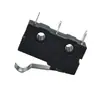 Microinterruptor Medio Kw-12 Tres Pines Pie Recto Pie Curvo con Palanca de Presión Interruptor de Viaje Interruptor de Ratón