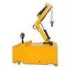 500kg - 2 Ton Guindaste Móvel Pequeno Totalmente Hidráulico Equipamento de Elevação Móvel de Braço Único Guindaste de Oficina
