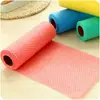 Paños de limpieza desechables no tejidos estilo coreano, paños de cocina desechables no tejidos con patrón ondulado, paños de limpieza (50 piezas)