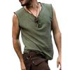 Fabricante Directo de Fábrica Venta Directa Entrelazado Comercio Electrónico Estilo Popular Cuello en V Casual Sin Mangas Camiseta Ropa de Cosplay Medieval