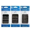 Agujas de Coser Sin Hilar para Uso Doméstico, Agujas de Ojo Grande, Agujas de Coser Manuales Sin Hilar para Colchas, Agujas de Acero de Agujero Grande para Personas Mayores, Agujas Largas para Coser a Mano