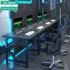 Hotel de esports mesa de juego mesa de esports habitación de invitados estación de trabajo para streamer de juegos escritorio de computadora de escritorio de cibercafé de alta gama