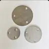 (1 peça) Vitrine de Exposição com Prateleira de Aço Inoxidável Placa de Base Redonda Flange Perfurada Junta de Vedação Placa de Fixação do Apoio de Braço Placa de Suporte Pé