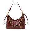 Bolso de Mujer de Moda con Gran Capacidad, Bolso de Hombro con Cadena Simple y Elegante, Nuevo Bolso Cruzado Retro Versátil 2025 para el Trabajo