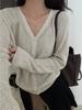 Cardigan de Punto Coreano para Mujer 2026, Nuevo Estilo Otoño Temprano, Chaqueta Delgada de Corte Amplio con Acabado de Alta Gama, Top Versátil