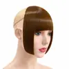 Peluca para Mujer con Flequillo, Corte Dulce y Fresco de Princesa, Flequillo Frontal Natural que Hace que el Rostro Parezca Más Pequeño