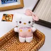 Nuevo colgante KT gatito pata de gallo lindo peluche accesorio para bolso llavero al por mayor del fabricante