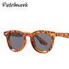 Óculos de sol com armação redonda do mesmo estilo do livro de equitação vermelho, óculos de sol decorativos simples Mi Ding, óculos de sol da moda, anti-UV, armação grande