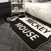 Tapete Estilo Ins Imitação de Caxemira Quarto de Menina Tapete de Listras para Chão Tapete de Listras Resistente a Manchas ao Lado da Cama em Estoque