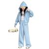 Conjunto Casual Esportivo Duas Peças Estiloso para Meninas Primavera e Outono 2026 Novo Estilo Coreano Roupa de Outono Infantil para Meninas Mais Velhas Tendência