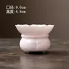Juego Completo de Cerámica Rosa Flor de Cerezo para Té con Tazón Tapa, Tetera, Tazas de Té, Tazas de Degustación, Tazas de Maestro, Posavasos, Colador de Té, Accesorios para Ceremonia del Té