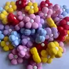 Accesorios de Herramienta de Tejer DIY con Forma de Flor Linda Transfronteriza Tapa Antideslizante para Agujas