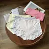 3118 Tiro Alto Talla Grande Suave 60 Piezas Modal Calzones para Mujer Estilo Japonés Sencillos Color Sólido Calzones para Mujer
