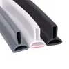 Tira de retenção de água de silicone flexível em estoque, tira impermeável autoadesiva para banheiro, box de chuveiro, tira de barreira de água para separação seco-úmido