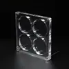Suporte de Exibição de Acrílico com Grade Quatro-Nove, Insígnia Transparente Espessada, Estrutura de Caixa de Armazenamento para Exibição de Produtos Derivados de Anime