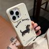 Dachshund Bordado de Dibujos Animados Adecuado para Iphone17Promax Apple 14 Funda para Teléfono Móvil 13 Modelo Nuevo 12 Todo Incluido 15