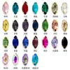 Base Dourada Quatro Garras Marquise Strass Acessórios Vidro Strass Costurados à Mão DIY Vestido de Casamento Sapato Roupa Decoração Acessórios Strass Marquise