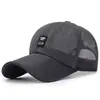 Boné de Baseball Masculino para Uso Externo Casual Chapéu para Ciclismo Chapéu de Verão com Malha Respirável Chapéu Fashion Bico de Pato Fabricante Atacado