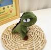 Cartoon Little Dinosaur Doll Cute Hairband Coreano Internet Popular Super Cute Hair Rope Plush Hairpin Requintado Broche Acessórios para o Cabelo