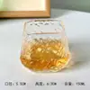 Taza de té de vidrio resistente al calor, Taza de vidrio personal de alta gama, Taza de maestro, Taza de degustación de té, Juego de té Kung Fu personalizado