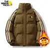 Jaqueta Masculina Casual Moda Multi-Color Opcional Gola Alta Inverno Algodão Outono Estilo Americano Mais Vendido Grossa Quente Casaco de Algodão