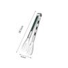 Pinza para Alimentos de Acero Inoxidable 304 Extra Gruesa Cocina Alimentos Barbacoa Engrosada Pan Hogareño Filete Horneado Barbacoa Utensilios