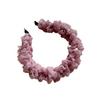 Início da Primavera Super Fada Tiara de Rede Plissada com Pérolas Acessórios de Cabelo Femininos Versátil Moda Gaiola de Cabelo Doce Acessório de Cabelo