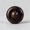 Sándalo Morado Sándalo de Sangre Rotatorio Integrado Cuentas Maderal de Palo de Rosa Pieza de Mano Coleccionable Regalo Platillo Volador de Madera Juguete para Aliviar el Estrés Portátil