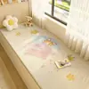 Cojín de Ventana de Dibujos Animados, Cojín para Repisa de Ventana, Felpa, Universal Cachemira Sintética Engrosado Balcón Tatami, Cojín de Decoración para Celebridades de Internet para Todas las Estaciones