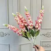 Flores Artificiais Jacinto com 5 Pétalas Boca de Leão Delfínio Flores Artificiais para Casamento Arranjo de Flores para Casamento Decoração de Casa Arte Floral Flores de Seda
