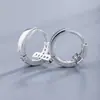 Brincos de Nicho da Marca Mais Vendida e Moderna Cao Shi Temu para Mulheres, Joia Compacta com Design de Cruz, Estilo de Moda para Combinações Diárias