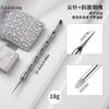 Nuevo Empujador de Acero con Forma de Herradura de Doble Cabeza Estilo Ruso Acero Inoxidable Removedor de Uñas Papel de Lija para Pulir Arco Herramienta para Manicura Manicura