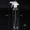 Botella de plástico transparente para desinfectante de manos de mascotas 250ml.400ml.500ml botella de dispensador. Botella rociadora desinfectante