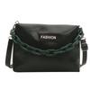 Bolso Mensajero Estilo Coreano Bolso Casual Pequeño 2024 Bolso de Hombro Bolso de Mujer Moda Textivo Sencillo Para Ir al Trabajo Cadena Bolso Cuadrado Pequeño