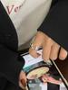 Anillo en forma de U con diseño de nicho de estilo coreano de plata esterlina S925 de Onihan, anillo de herradura INS con personalidad simple de Corea del Sur para mujer