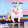 Resina con purpurina de unicornio arcoíris accesorios funda de teléfono material para manualidades accesorios para el cabello slime Lodo de cristal accesorios para manualidades