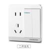 Parede elétrica internacional oculta Painel de tomada de interruptor branco um abrir cinco furos 5 furos 16ausb interruptor de tomada