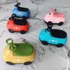 Coche de Caricatura con Ruedas Inodoro Infantil para Bebés Niños Niñas Portátil Orinal Giratorio Coche Inodoro