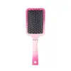 Nueva Serie de Maquillaje Pinta Arcoíris de Dos Tonos Peine de Aire Cojín Masaje Cabello Rizado Portátil Nudos Alisado Peine de Aire Lote