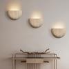 Engenharia Estilo Japonês Quente Estilo Silencioso Criativo Sala de Estar Mesinha de Cabeceira Corredor Meio Antigo Estilo Francês Retro Amarelo Parede de Pedra de Caverna Luminária