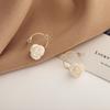 Nuevos aretes de pin de plata 925 para niñas, versión coreana de internet, aretes de clip para la oreja, aretes para mujer al por mayor 264