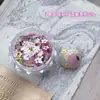 Decoraciones para Uñas: Lentejuelas Florales, Lentejuelas de Pétalos Pequeños, Polvo Brillante, Dorado, Plateado, Negro, Blanco, Lentejuelas Pequeñas Coloridas, Decoraciones de Uñas de Hada