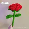 Presente de Dia dos Namorados Linha de Gelo Acabada Única Rosa Gigante Artesanal Presente de Dia das Mães Dia dos Professores