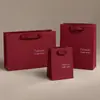 Bolsas de Papel Especiais de Alta Qualidade, Sacolas de Papel da Moda para Presente, Sacolas de Papel para Embalagem de Joias, Caixas de Papel para Joias de Lembrança