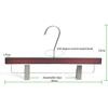 Tienda de Ropa Percha Antideslizante de Madera Maciza Percha Especial para Hotel Soporte para Ropa para Traje y Vestido de Novia de Hombro Ancho para Hombre y Mujer LOGO Personalizado