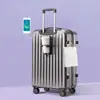 Mala Multifuncional Nova e Quente com Boa Aparência para Homens e Mulheres 24 polegadas Mala Trolley com Senha Mala de Couro