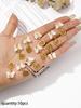 Buena Calabaza Cacahuate Cierre Larga Vida Vintage Estilo Chino Calcedonia Colgante Accesorios DIY Fabricación Joyería Pulsera