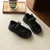Zapatos de Cuero para Niñas 2026 Zapatos de Princesa Dulces Ligeros Otoño Rendimiento Versátil Nuevos Zapatos Negros Beige