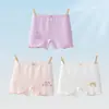 Pantalones Cortos de Seguridad para Niñas Ropa Interior Infantil Algodón Puro Algodón Grado A Dos en Uno Pantalones Cortos Tipo Boxer Anti-Exposición para Niñas de 10 a 15 Años
